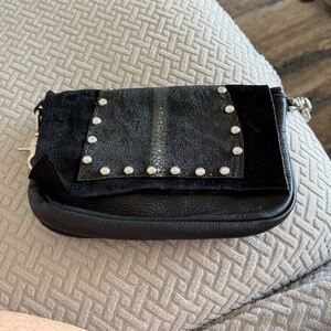 The Hip Bag Company Handmade studded leather Concealed Carry bag